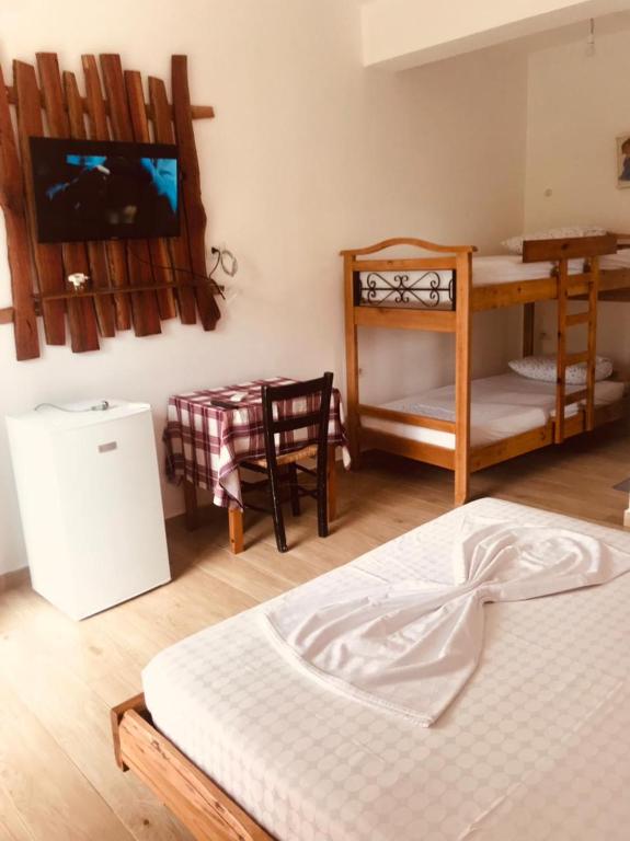 Letto o letti in una camera di Tropikal Freskia Bunec