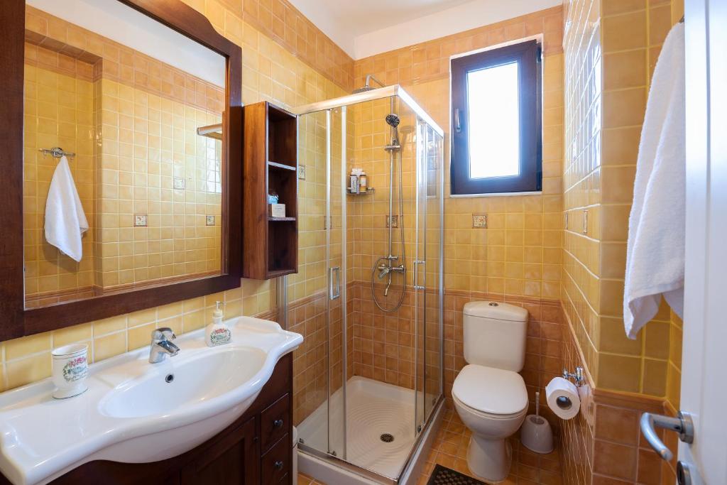 Łazienka w obiekcie Villa Salamina