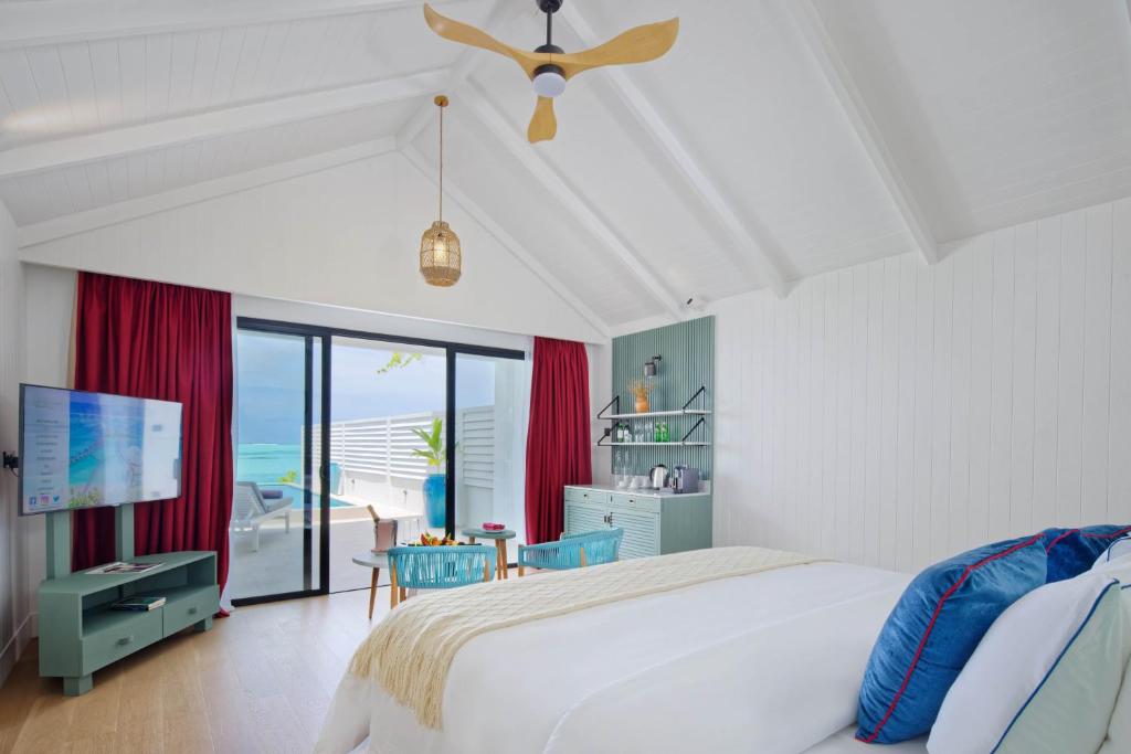 Postel nebo postele na pokoji v ubytování Villa Park Sun Island Resort - Complimentary One Way Domestic Transportation for stays of 7 nights and more 01 April to 30 September 2025