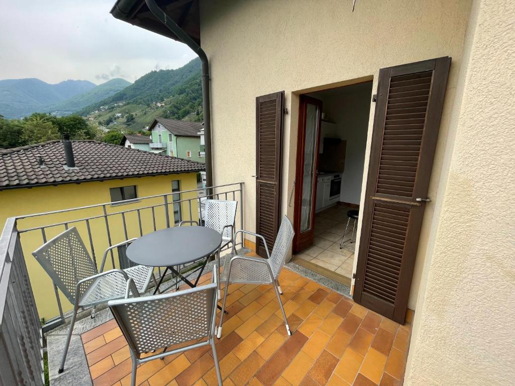 Nespecifikovaný výhled na hory nebo výhled na hory při pohledu z apartmánu