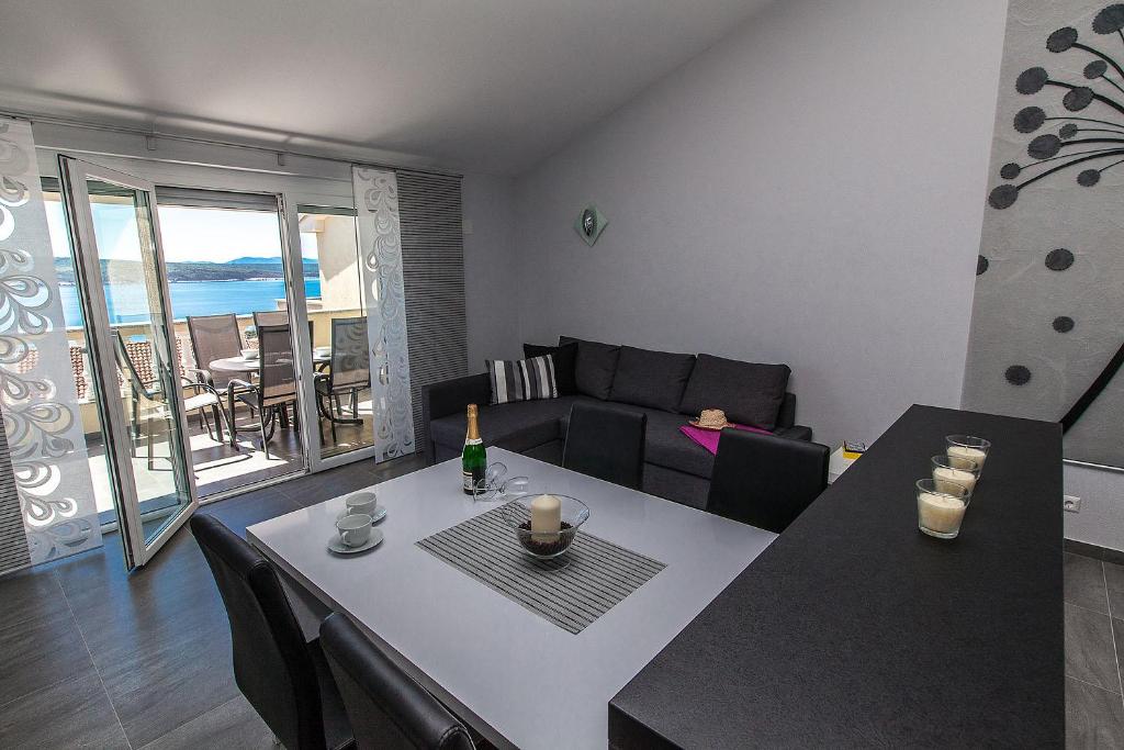 Posezení v ubytování Villa Lilli - Appartements Kroatien