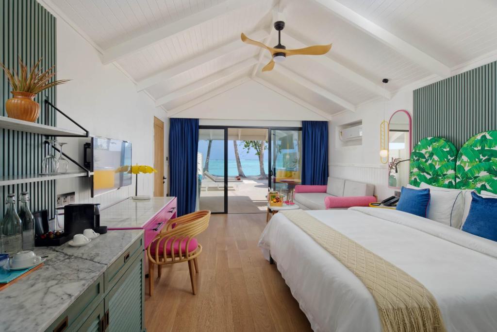 Postel nebo postele na pokoji v ubytování Villa Park Sun Island Resort - Complimentary One Way Domestic Transportation for stays of 7 nights and more 01 April to 30 September 2025