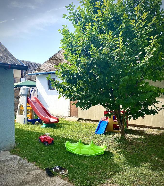 Aed väljaspool majutusasutust Domus apartman