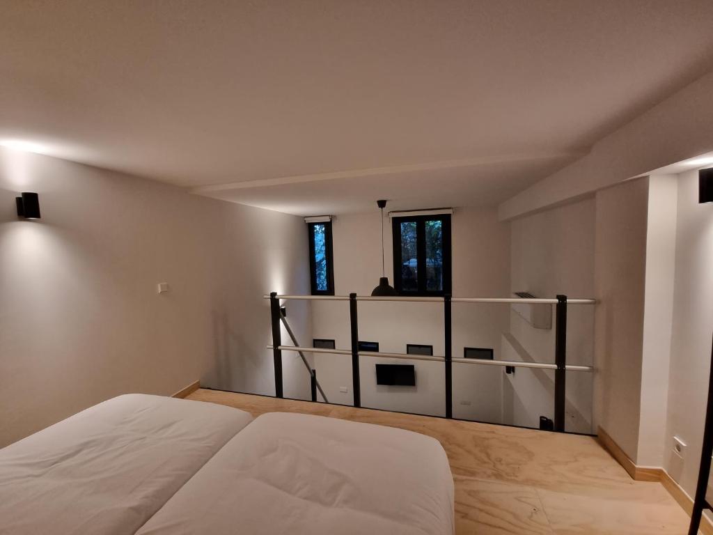 Posteľ alebo postele v izbe v ubytovaní Kabialde Apartamentuak TSS00134