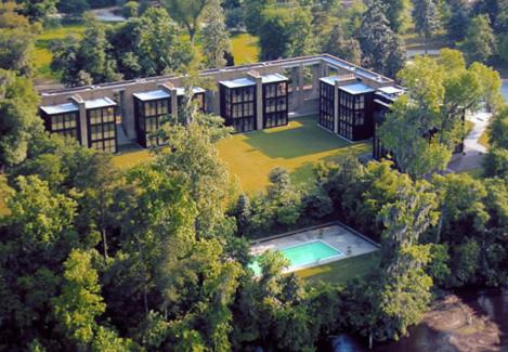 
A bird's-eye view of The Inn at Middleton Place
