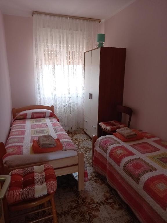 Posteľ alebo postele v izbe v ubytovaní Apartment Parenzana Bibali 65 A 52460-Buje