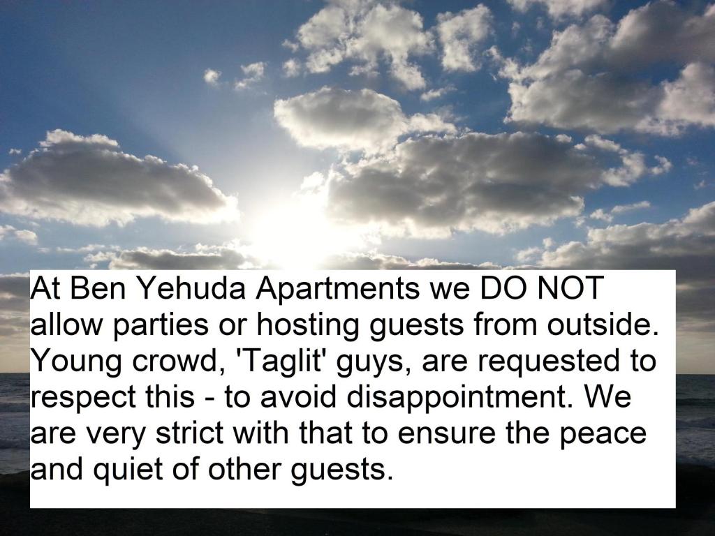 Ben Yehuda Apartments - Wohnung Mit Zwei Schlafzimmern