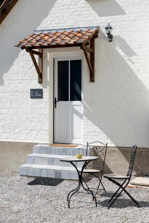 Patio nebo venkovní prostory v ubytování Domaine de la Course