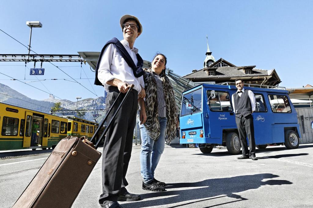 入住Hotel Alpenrose Wengen - a family affair since 1881的客人