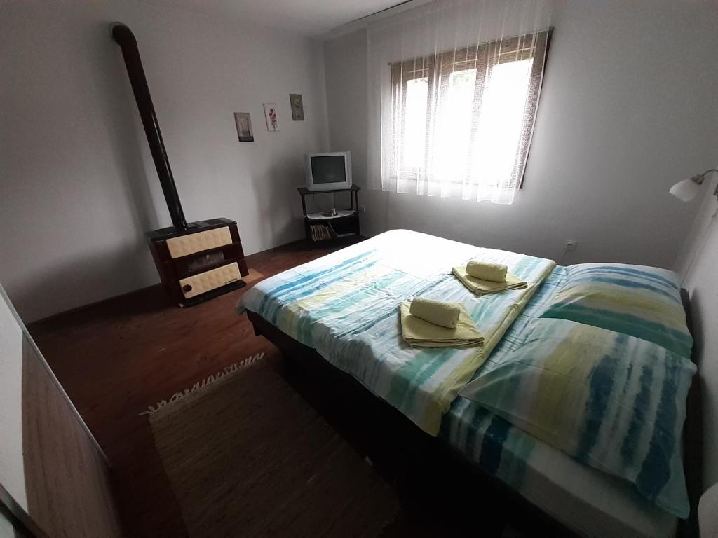 Postel nebo postele na pokoji v ubytování Kuca za odmor Radovanovic