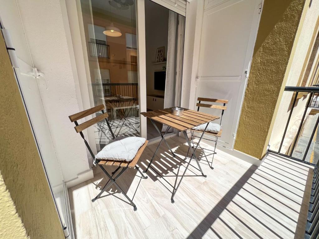 Balkón alebo terasa v ubytovaní Tarifa Cozy House - Central - Parking - Wifi