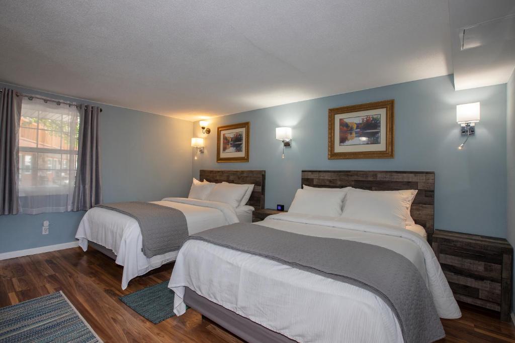 Silver Ridge Lodge - Binnenplaats Twee Koningin