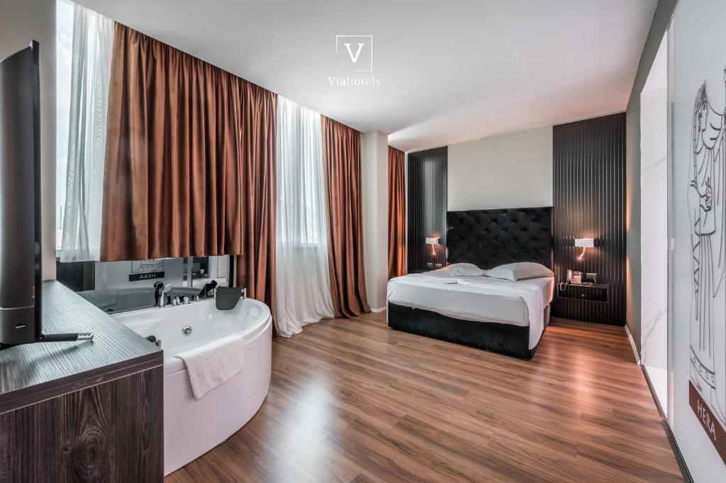 Ένα μπάνιο στο VH Eurostar Tirana Hotel Congress & Tirana Spa