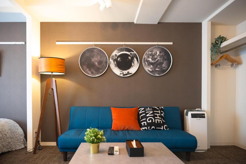 谷町君･星Hotel･恵美須西 - Habitación Doble Superior Con Dos Camas Dobles