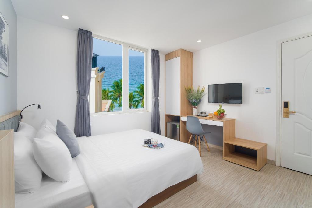 TV a/nebo společenská místnost v ubytování Davue Hotel by THG