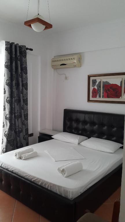 Postel nebo postele na pokoji v ubytování Hotel Lepenica