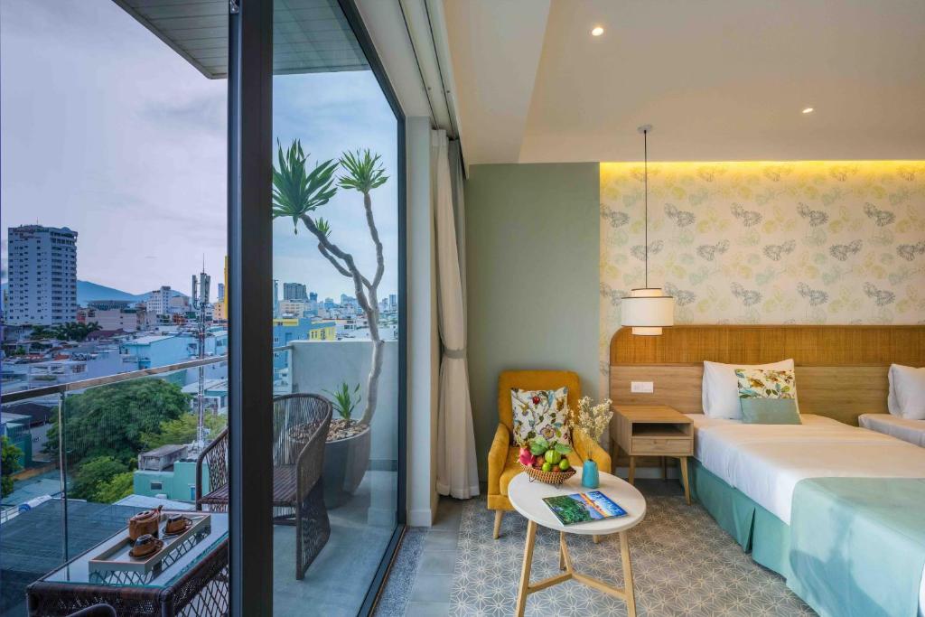 Deluxe Double with Balcony - Free One-way Airport Transfer