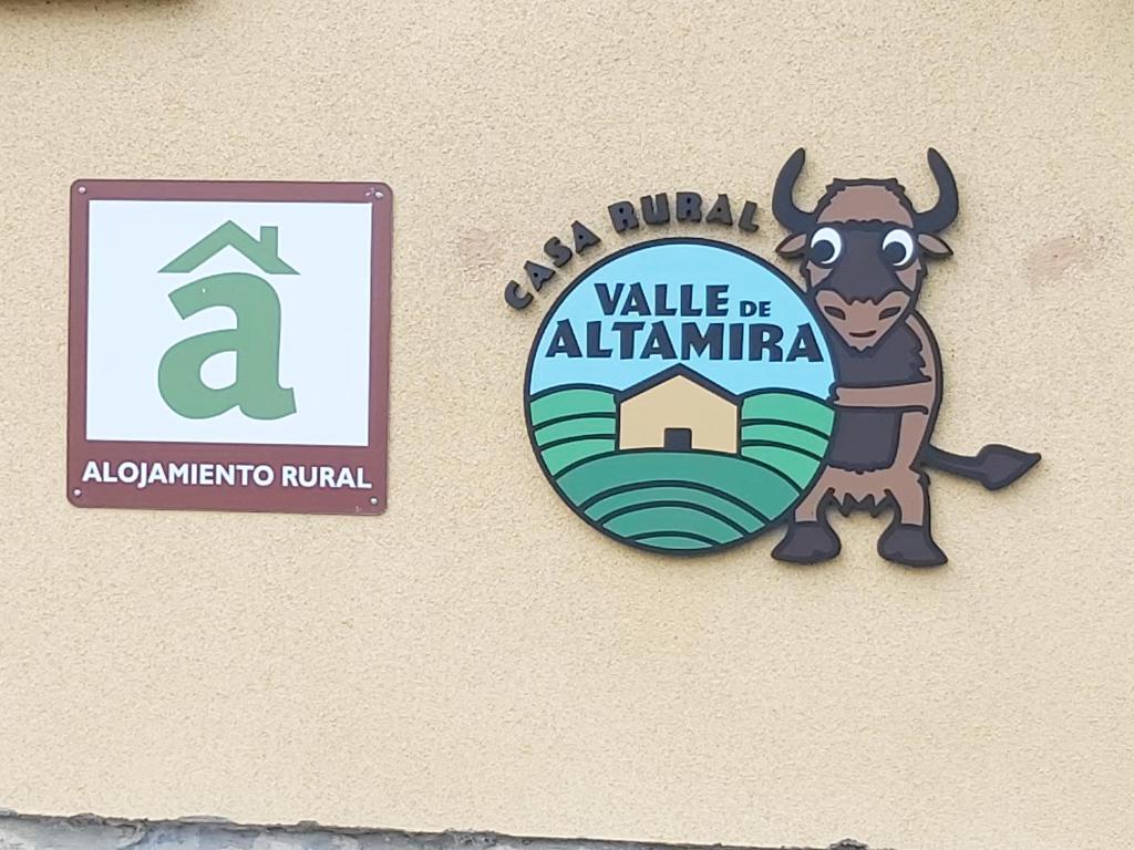 Certifikát, hodnocení, plakát nebo jiný dokument vystavený v ubytování Casa Rural Valle de Altamira