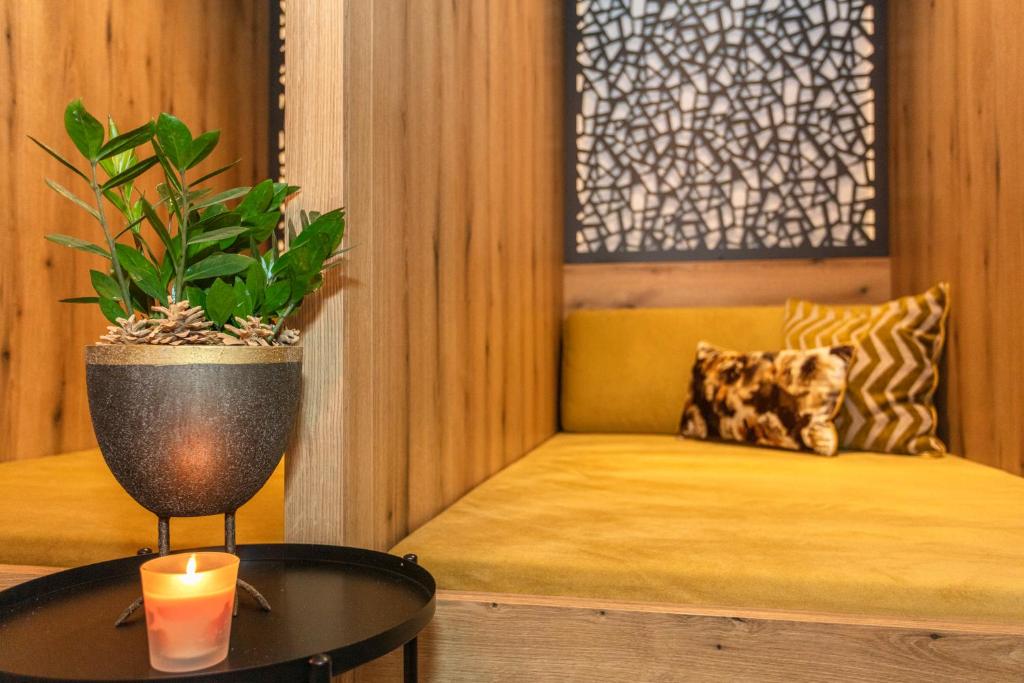Posezení v ubytování Hotel Almrausch