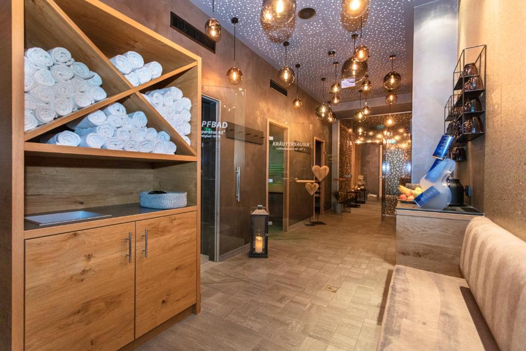 Posezení v ubytování Hotel Almrausch