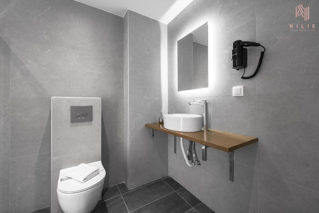 Kúpeľňa v ubytovaní P30, Nilie Hospitality MGMT