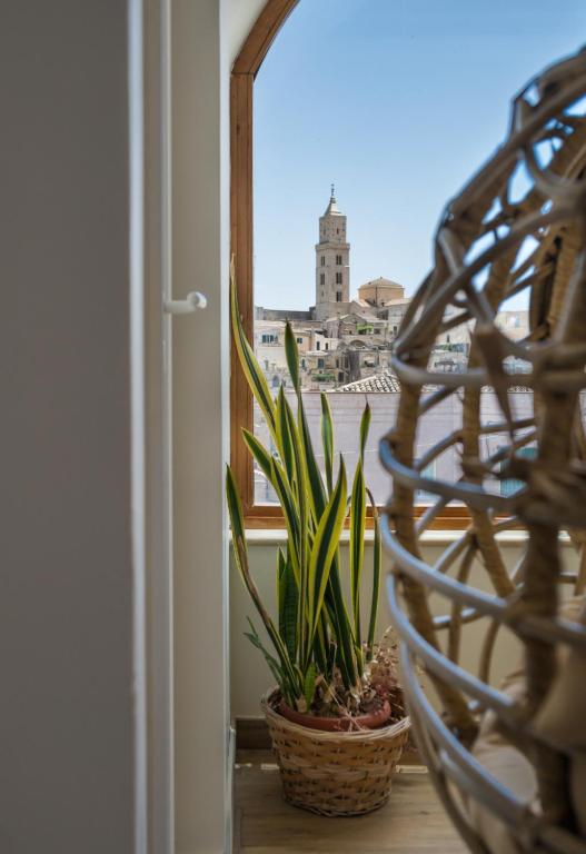 Balkón alebo terasa v ubytovaní The View Matera