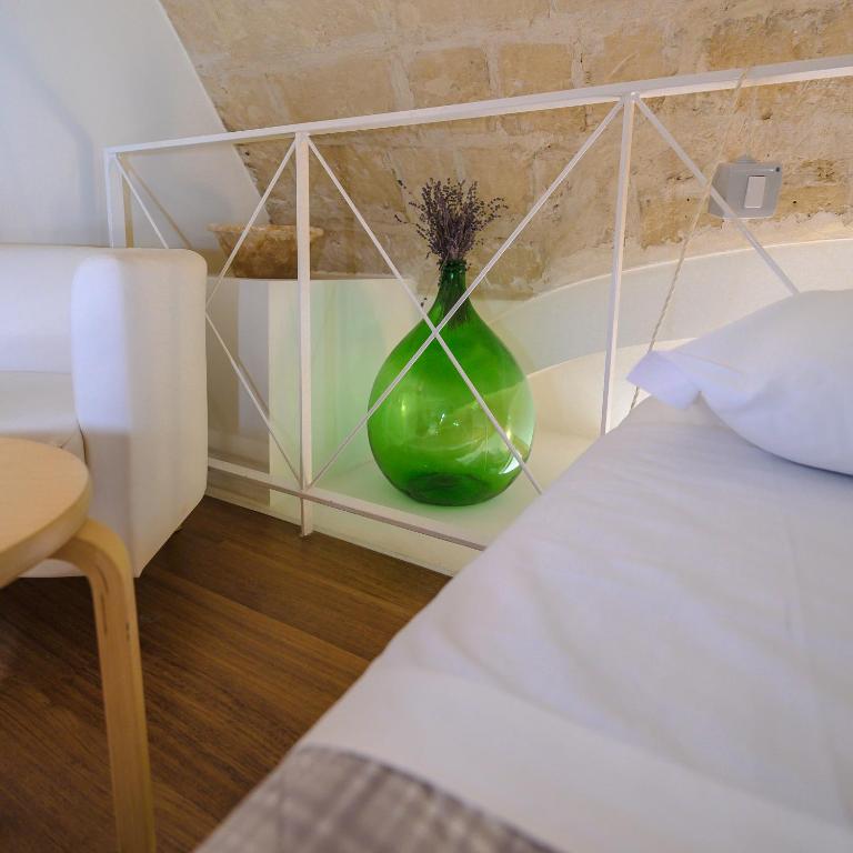 Posteľ alebo postele v izbe v ubytovaní The View Matera