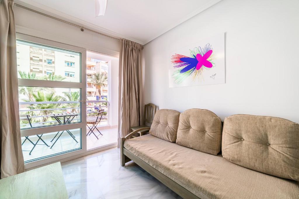 Posezení v ubytování Apartamento Faro 2