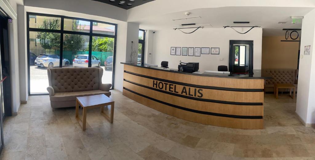 Vstupní hala nebo recepce v ubytování Hotel Alis