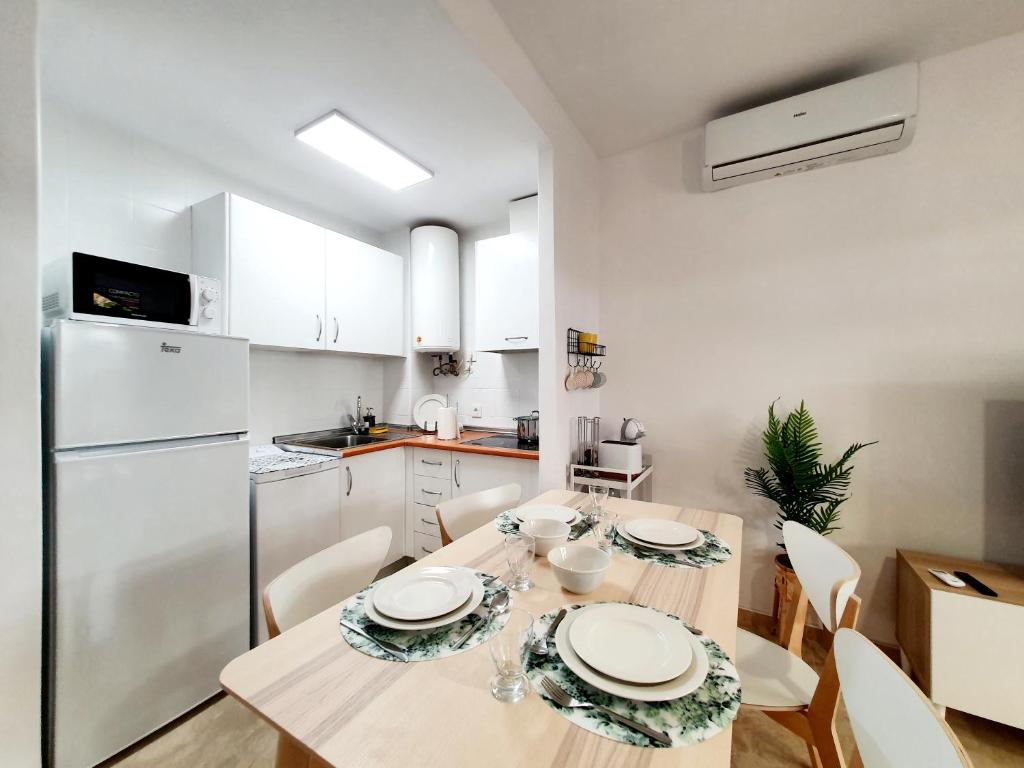 Kuchyňa alebo kuchynka v ubytovaní Spanish Home Fuengirola