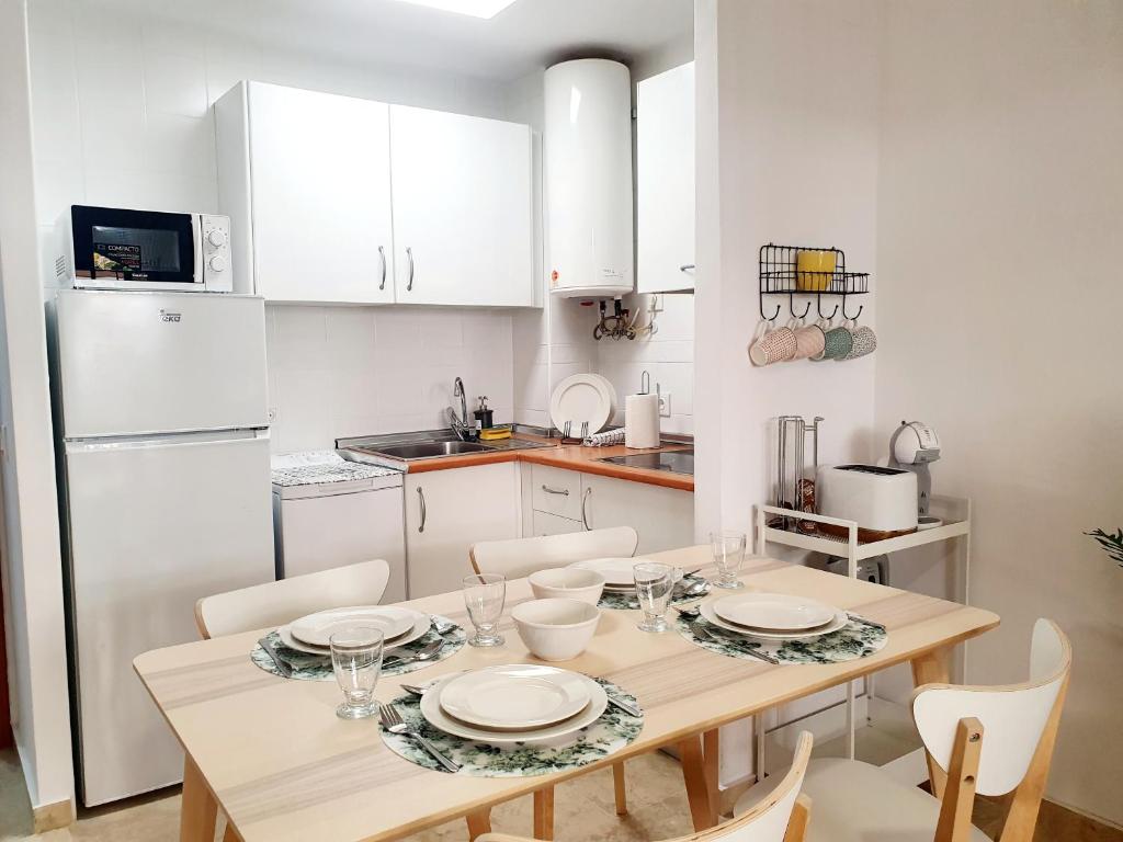 Kuchyňa alebo kuchynka v ubytovaní Spanish Home Fuengirola