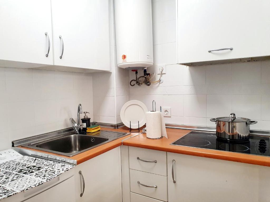 Kuchyňa alebo kuchynka v ubytovaní Spanish Home Fuengirola