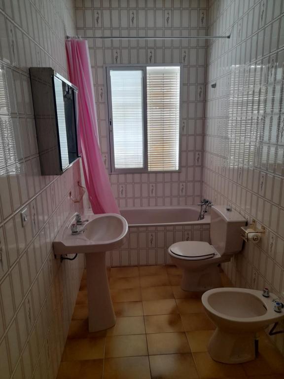 Kúpeľňa v ubytovaní Apartamento Corredera - Casa Andaluza en Centro Histórico