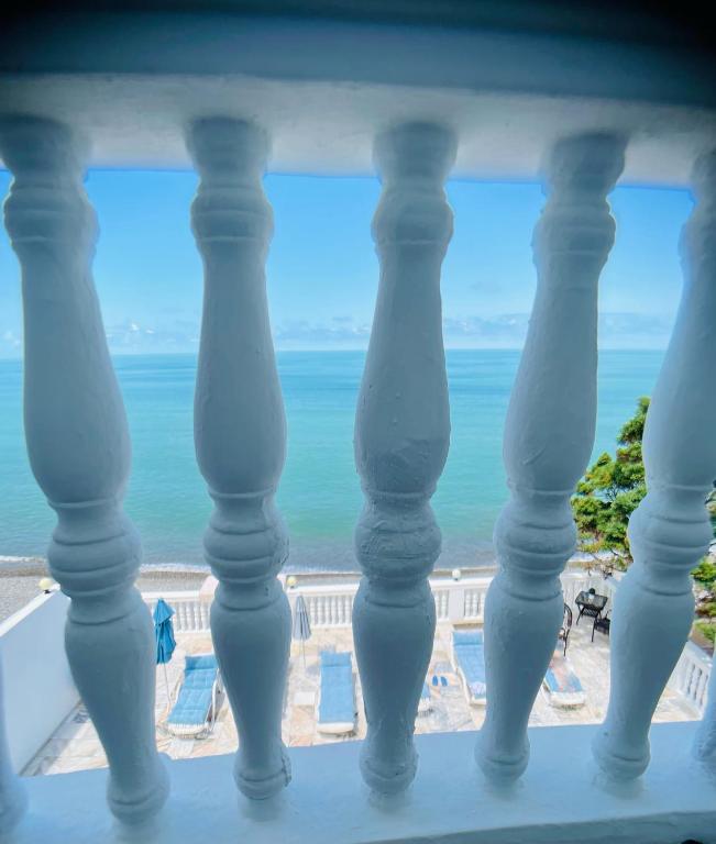 Nespecifikovaný výhled na moře nebo výhled na moře při pohledu z hotelu
