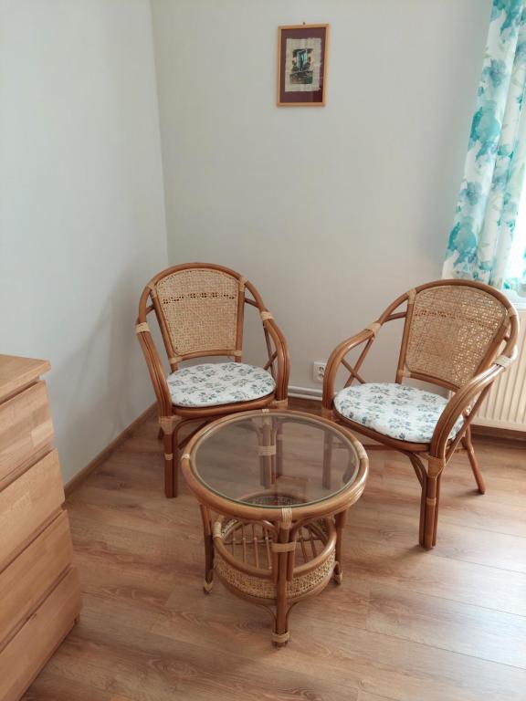 Posezení v ubytování Apartmány U Mariánské kaple