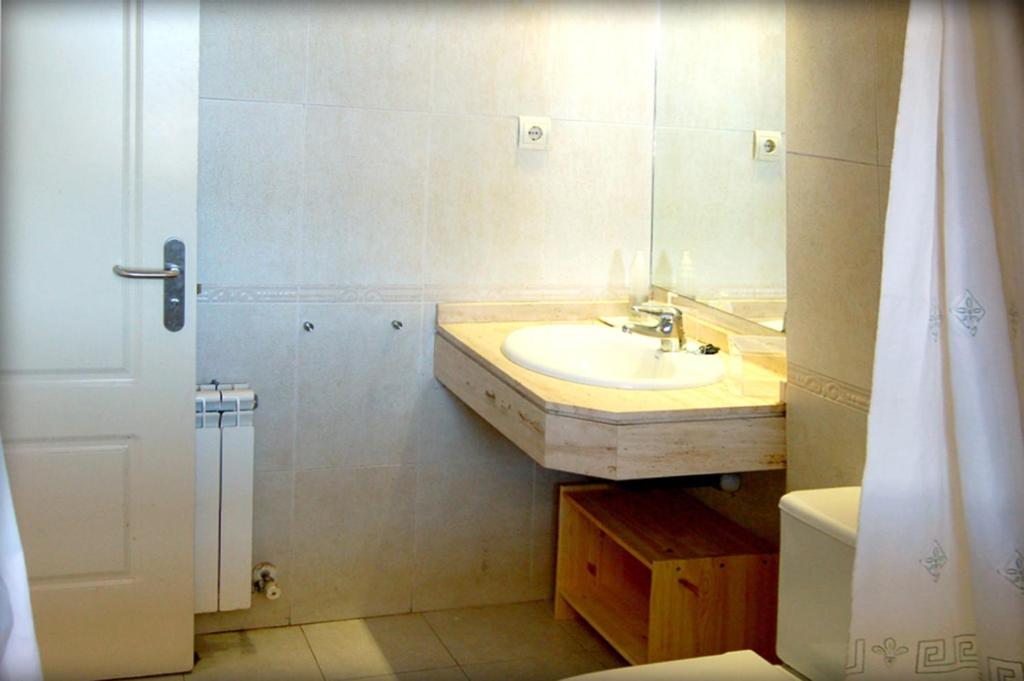 Koupelna v ubytování Apartamentos Cinco Rosas