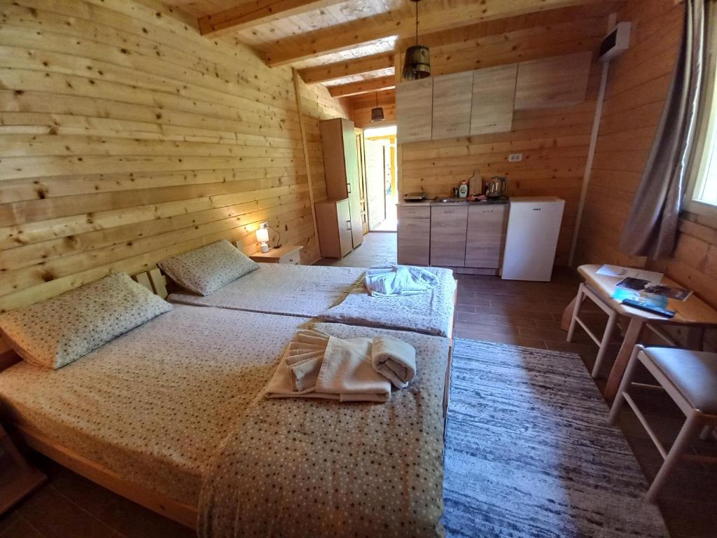 Postel nebo postele na pokoji v ubytování Vila Montana