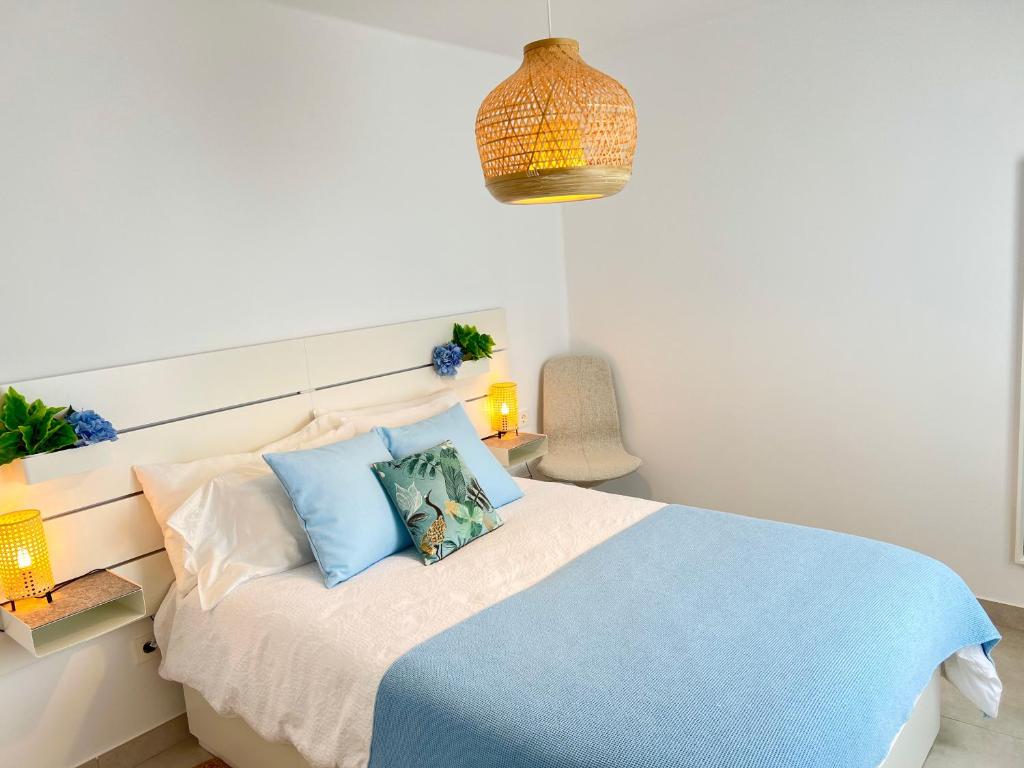 Postel nebo postele na pokoji v ubytování Residencial Luxury Senator, Apartamento Darwin