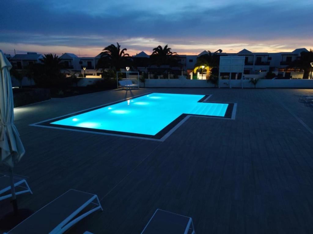 Bazén v ubytování Residencial Luxury Senator, Apartamento Darwin nebo v jeho okolí