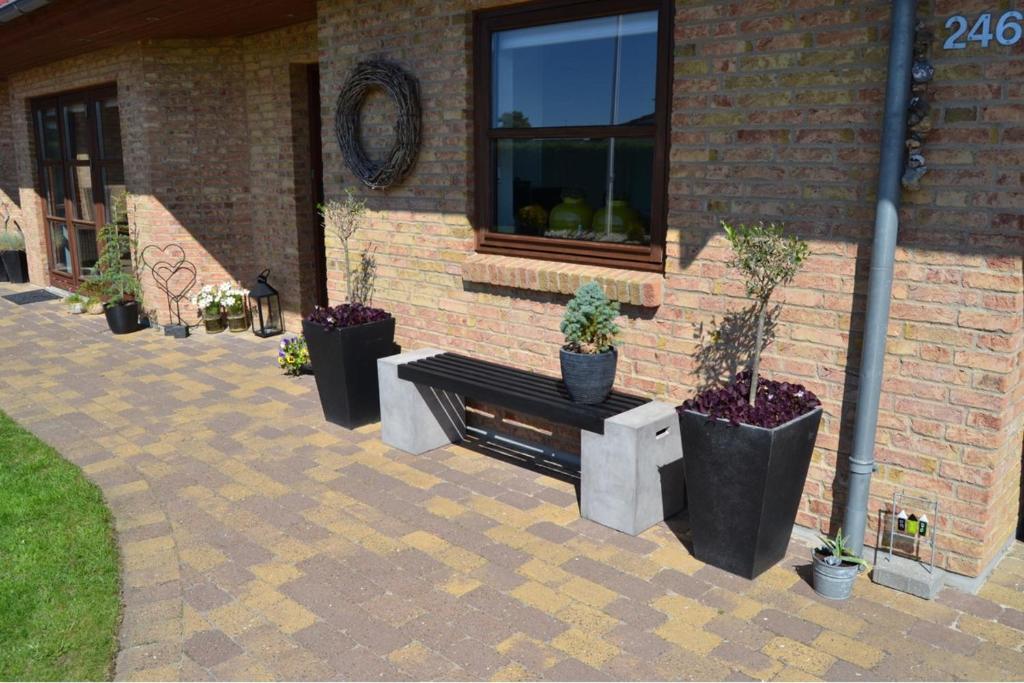 Zahrada ubytování Driverhuset B&B