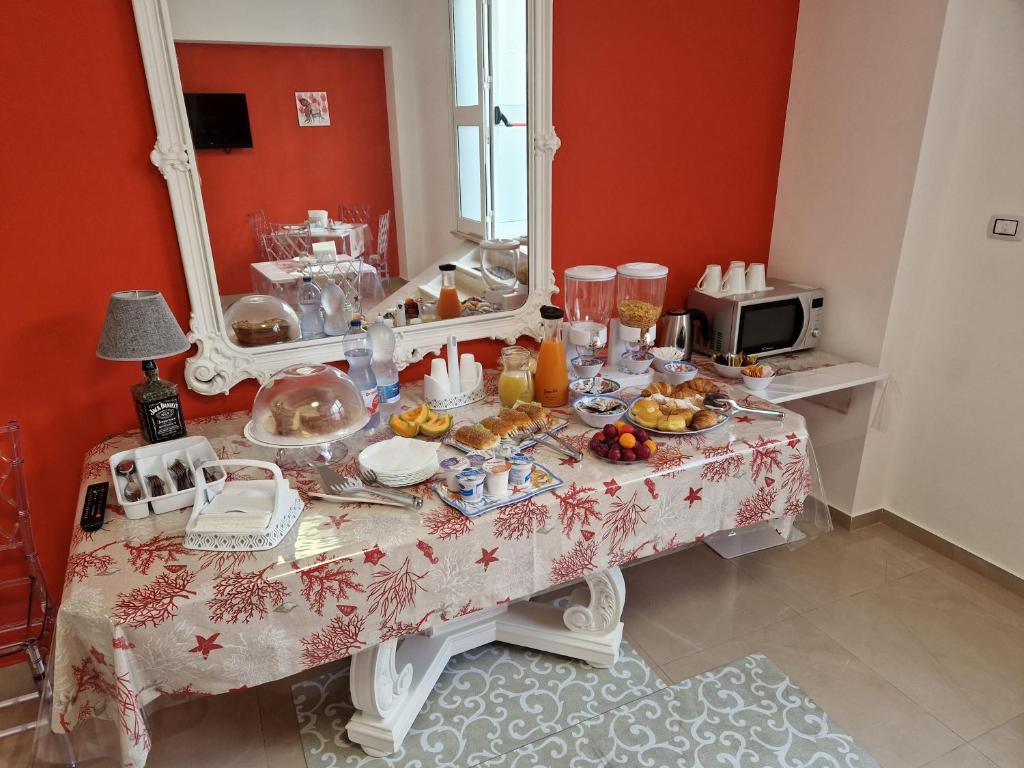 Jedlo v ubytovaní bed & breakfast alebo blízkom okolí
