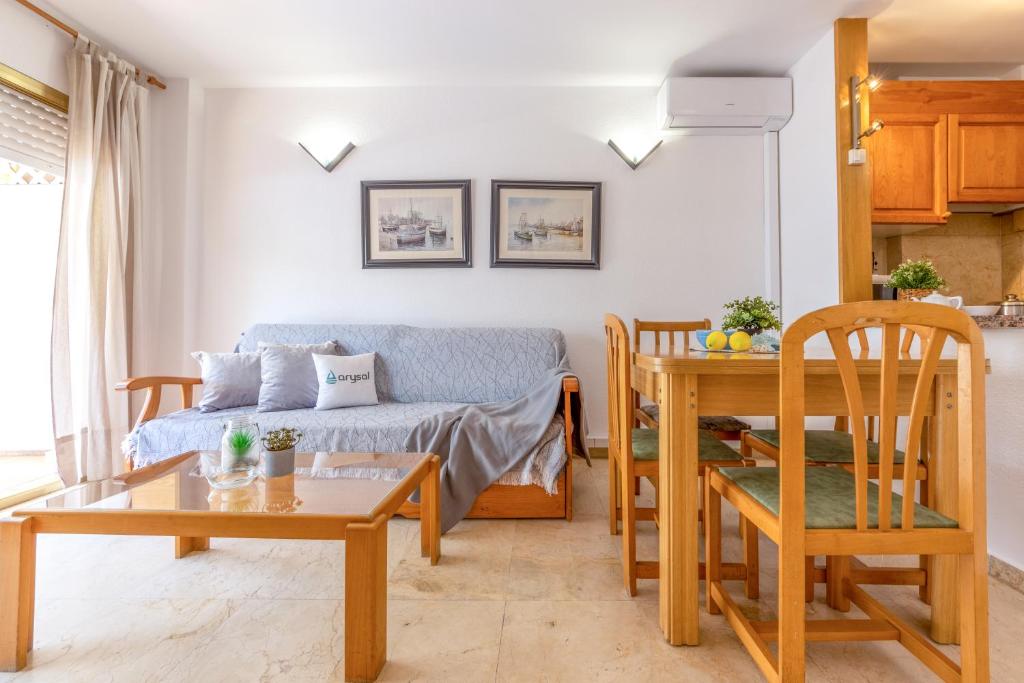 Posezení v ubytování Apartamentos Michelangelo Arysal
