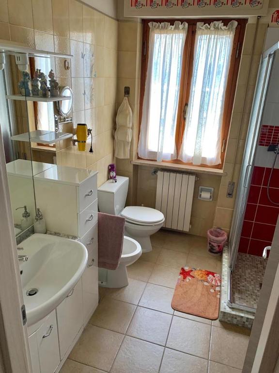Łazienka w obiekcie villino Morena
