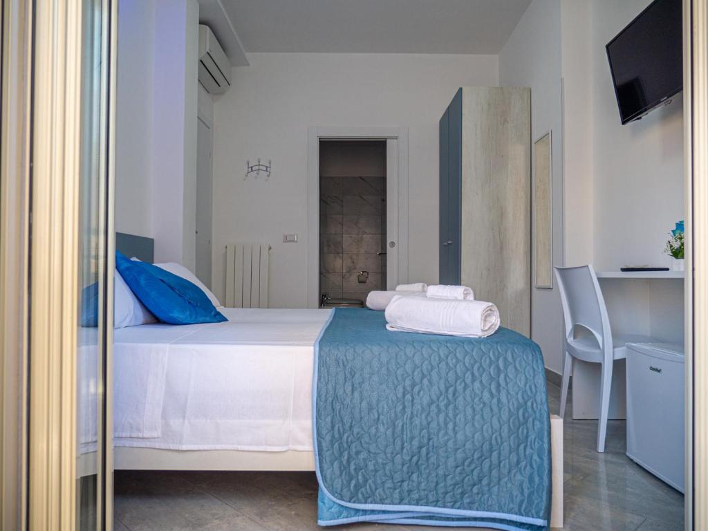Postel nebo postele na pokoji v ubytování biRose B&B Affittacamere
