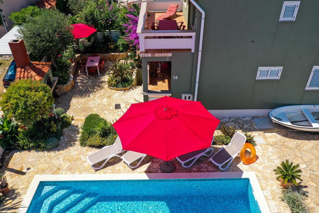 Basen w obiekcie Villa Goga lub w pobliżu