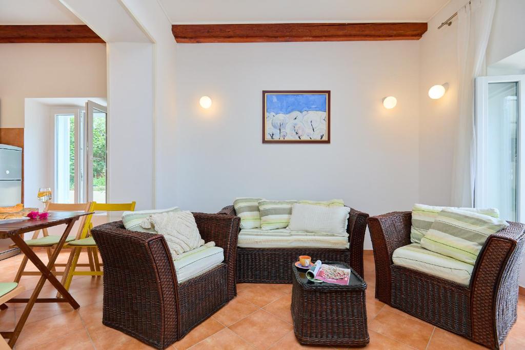 Posezení v ubytování Apartment Furmus A26
