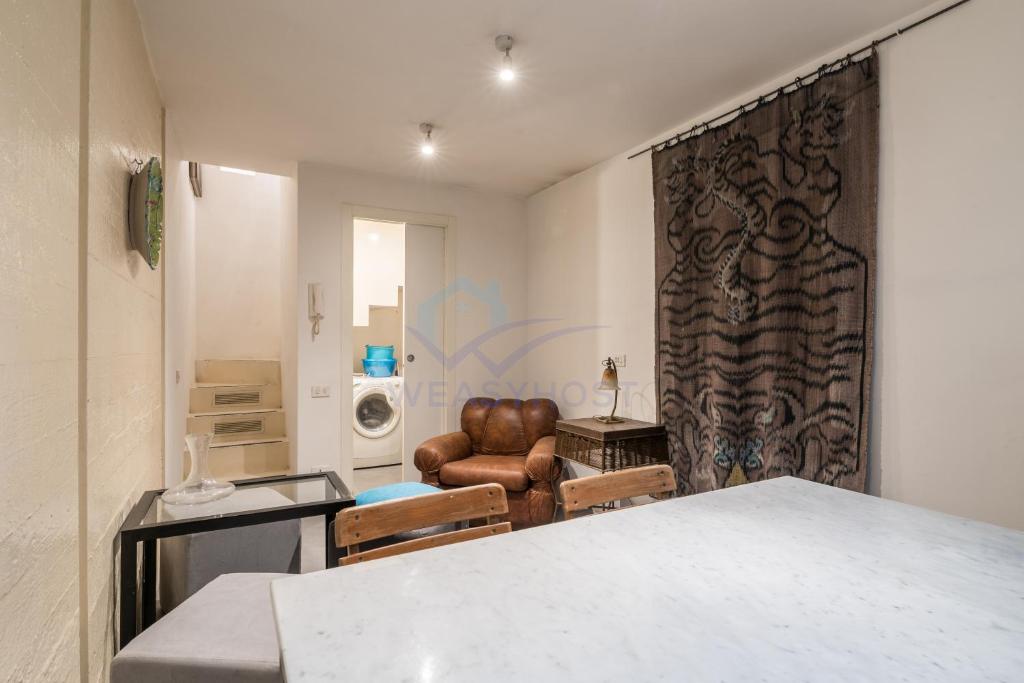 Posteľ alebo postele v izbe v ubytovaní Cozy Entire Apt Close to Piazza Trilussa