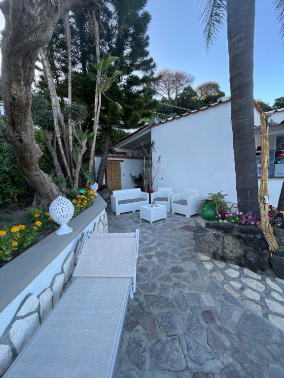 Zahrada ubytování Relais Villa Ettore