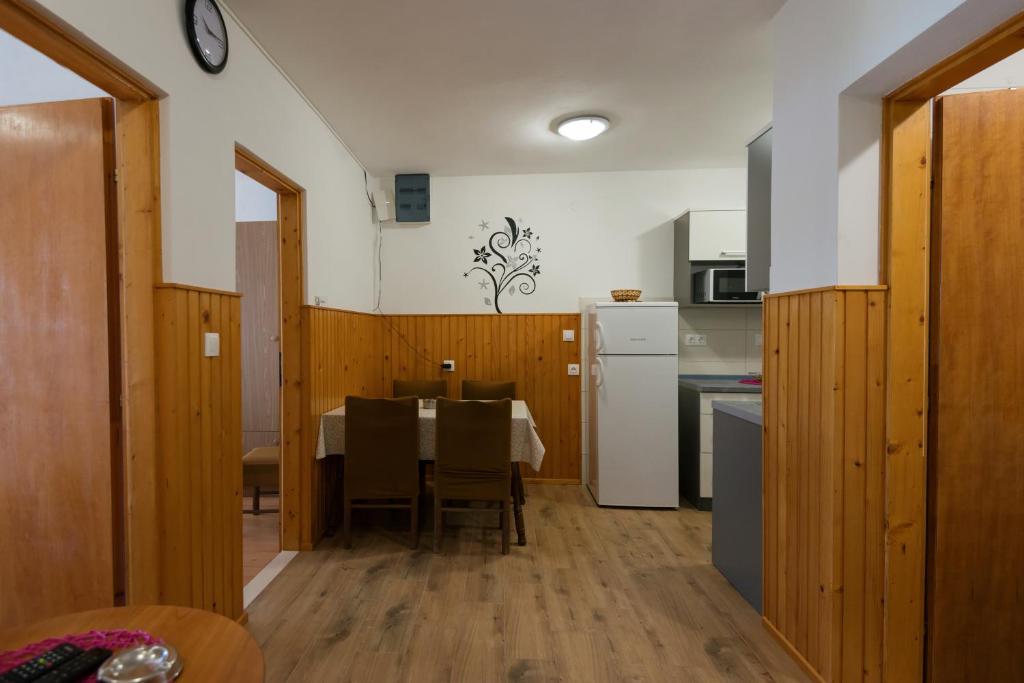Kuchyň nebo kuchyňský kout v ubytování Guesthouse Pavla