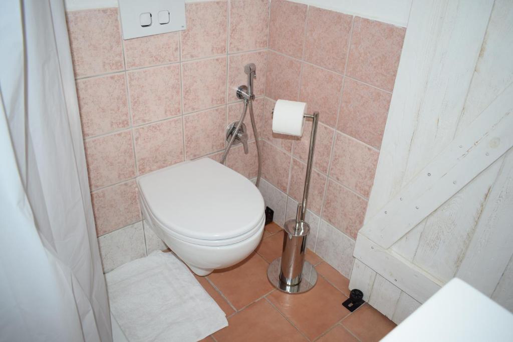 Koupelna v ubytování Sa Domitta di Suiles
